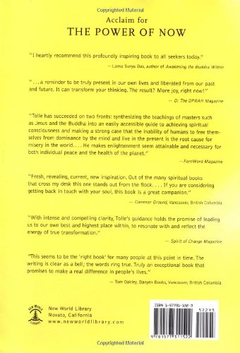 The Power of Now: A Guide to Spiritual Enlightenment (ENG) - NaturaCurandera.com