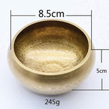 Tibetan Singing Bowl - Antique Design  Promotes Peace, Chakra Healing, and Mindfulness - NaturaCurandera.com