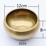Tibetan Singing Bowl - Antique Design  Promotes Peace, Chakra Healing, and Mindfulness - NaturaCurandera.com