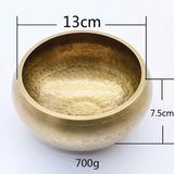 Tibetan Singing Bowl - Antique Design  Promotes Peace, Chakra Healing, and Mindfulness - NaturaCurandera.com