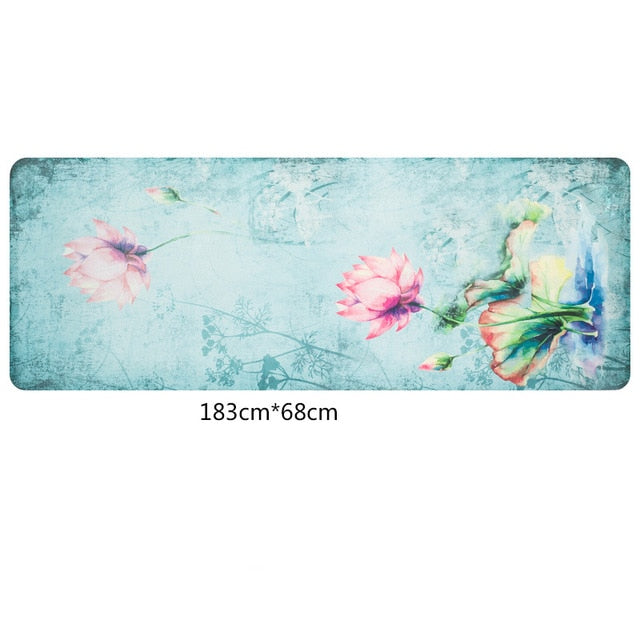 Natural Rubber Slip-resistant Yoga Mats blanket Folding - NaturaCurandera.com