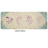 Natural Rubber Slip-resistant Yoga Mats blanket Folding - NaturaCurandera.com