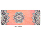 Natural Rubber Slip-resistant Yoga Mats blanket Folding - NaturaCurandera.com