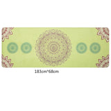 Natural Rubber Slip-resistant Yoga Mats blanket Folding - NaturaCurandera.com