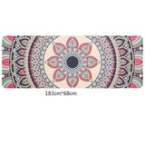 Natural Rubber Slip-resistant Yoga Mats blanket Folding - NaturaCurandera.com