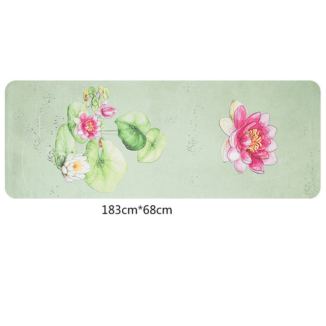 Natural Rubber Slip-resistant Yoga Mats blanket Folding - NaturaCurandera.com