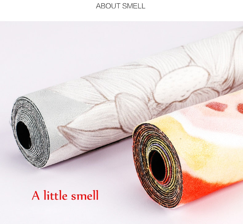 Natural Rubber Slip-resistant Yoga Mats blanket Folding - NaturaCurandera.com