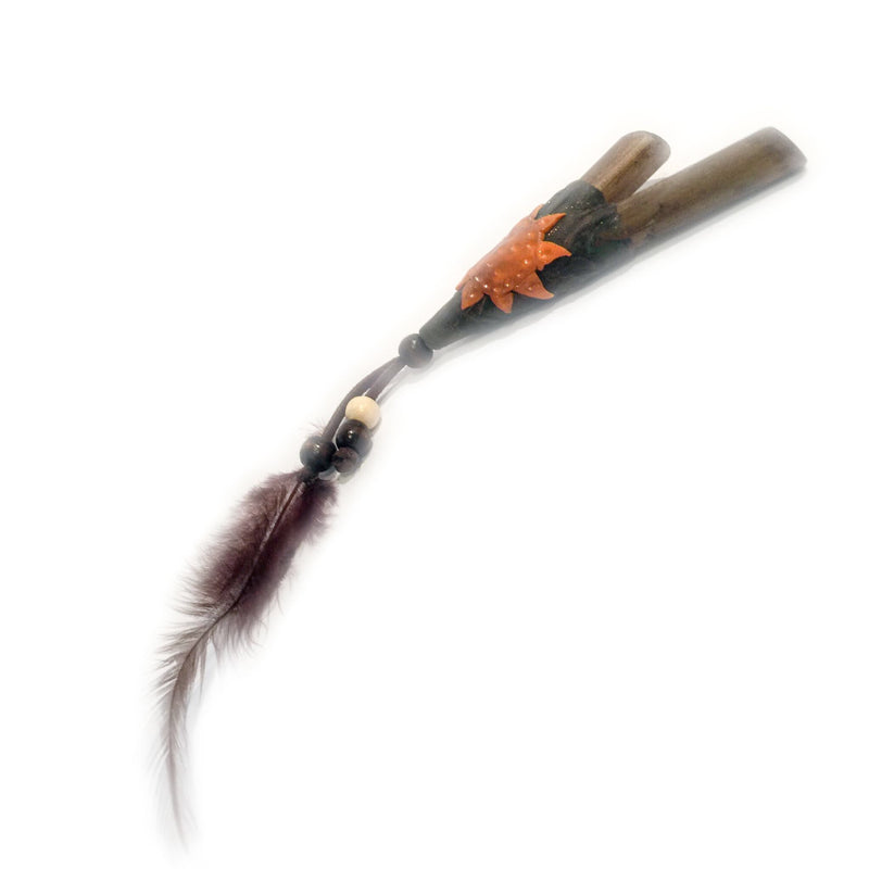 Kuripe - Self Snuff Applicator Pipe - NaturaCurandera.com