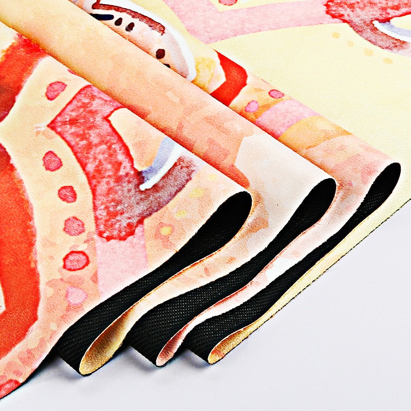 Natural Rubber Slip-resistant Yoga Mats blanket Folding - NaturaCurandera.com